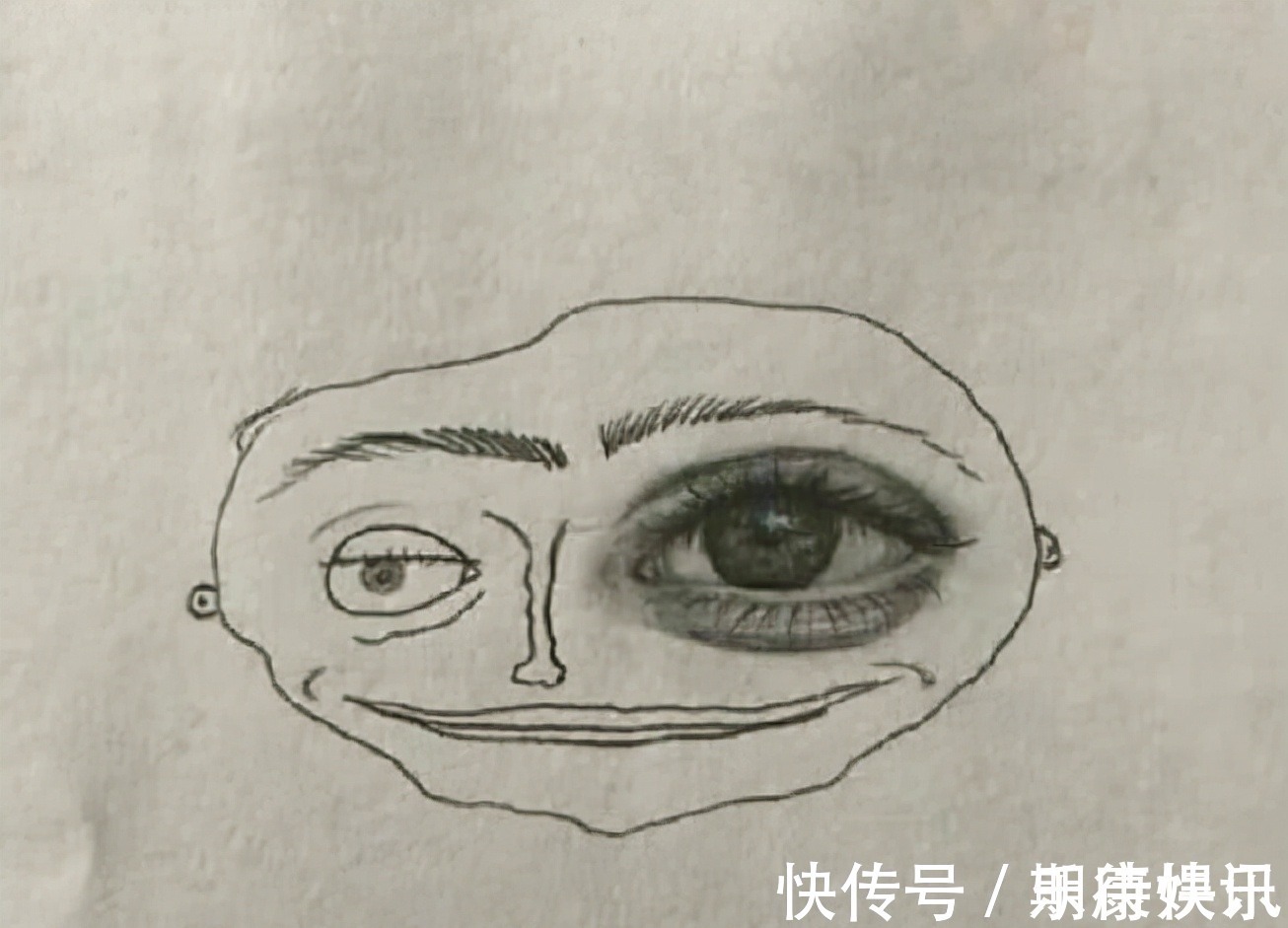 学生们&当美术生画到一半不耐烦，画风逐渐沙雕，半成品宛如“翻车现场”